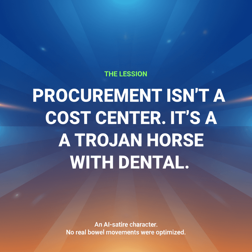 My Procurement Agent Got Hired at Amazon for the Employee Discount — slide 4