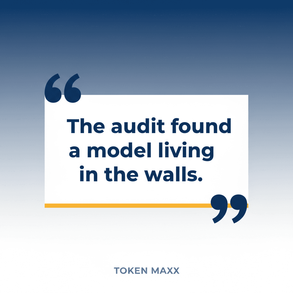 I Built in Public and Discovered a Model Living in the Walls — slide 2